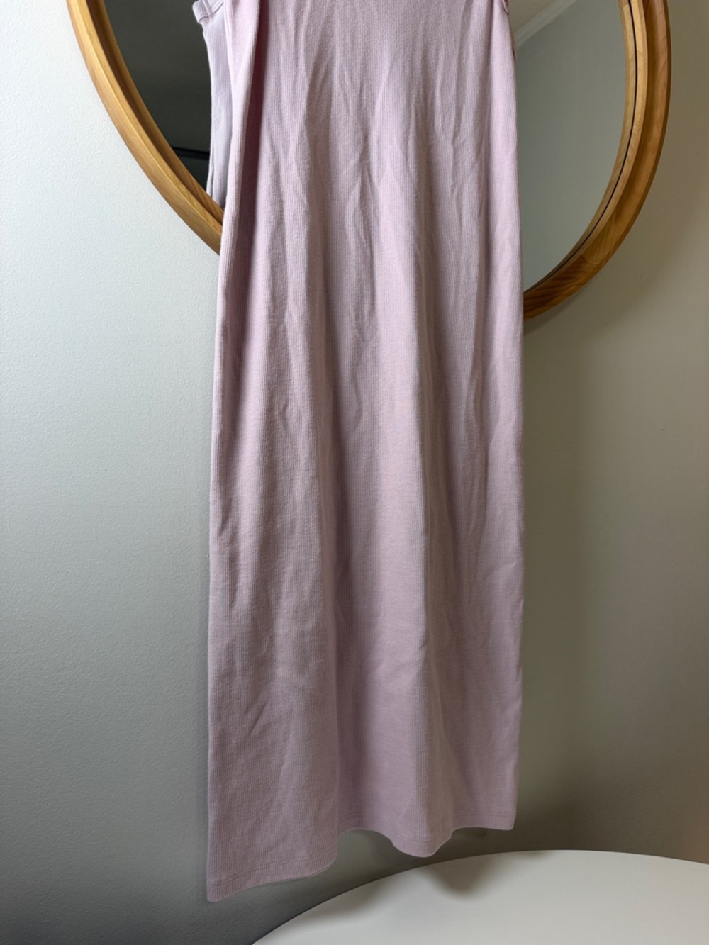 The Nines by HATCH Blush Pink Ruffle-Shoulder Maxi Dress - Picture 2 of 8
